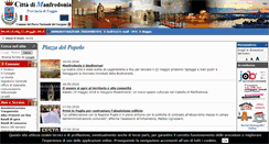 Desktop Screenshot of comune.manfredonia.fg.it
